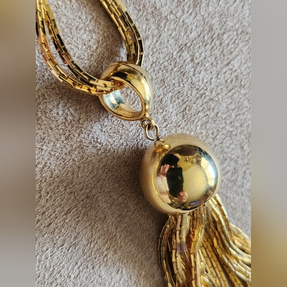 VTG Necklace Gold Tone - Picture 6 of 12